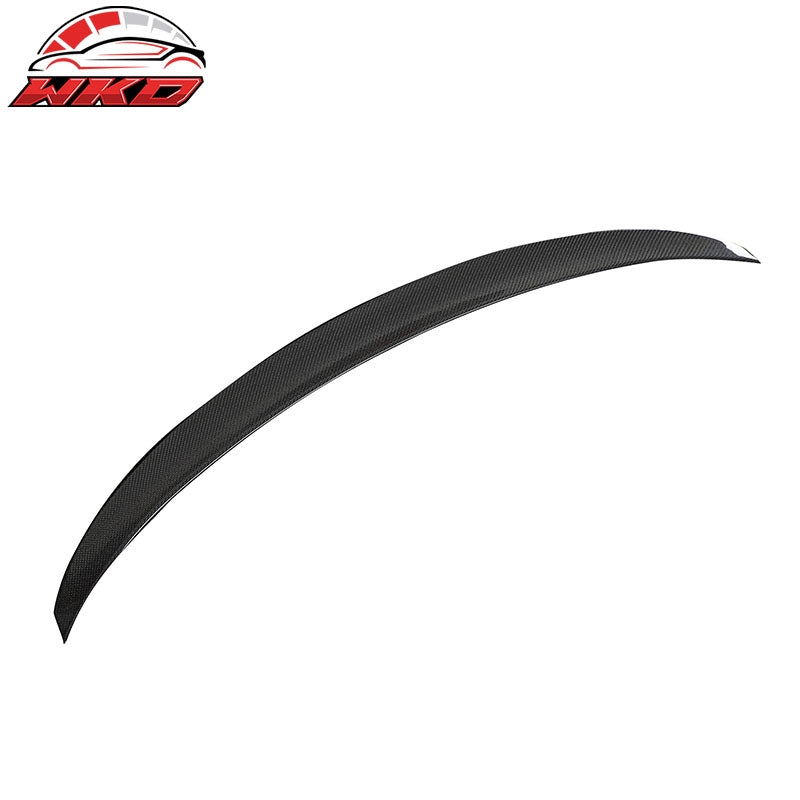 Fits 15-20 BMW F36 4 Series Gran Coupe V Style Trunk Spoiler Lip Carbon Fiber CF