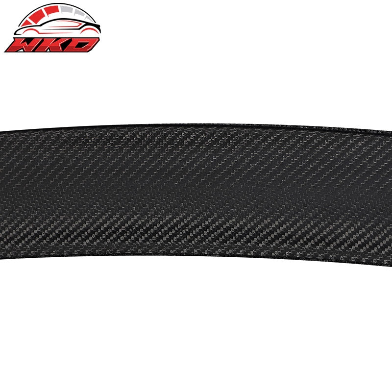 Fits 15-20 BMW F36 4 Series Gran Coupe V Style Trunk Spoiler Lip Carbon Fiber CF