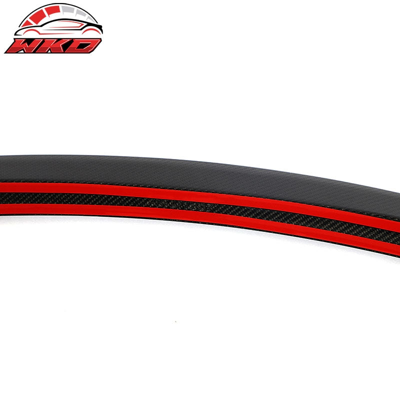 Fits 15-20 BMW F36 4 Series Gran Coupe V Style Trunk Spoiler Lip Carbon Fiber CF