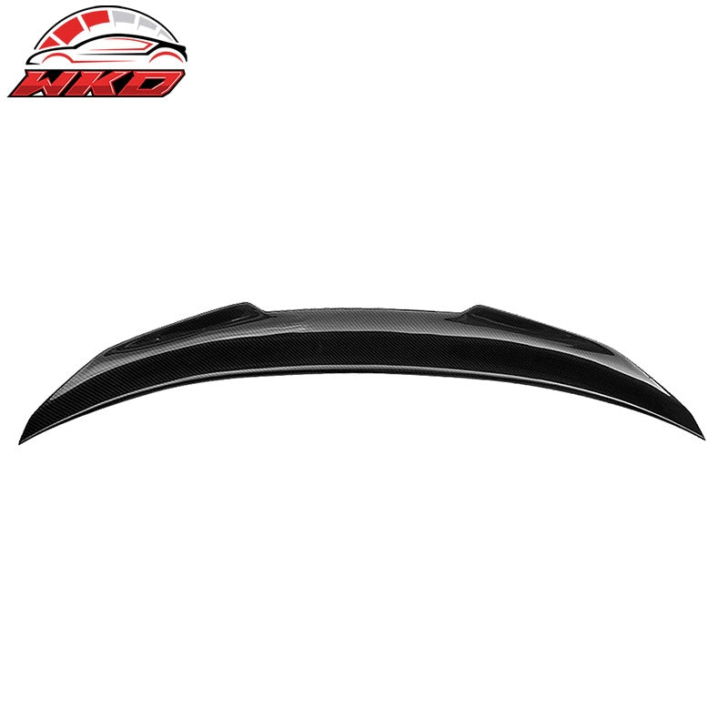 Fits 15-20 BMW 4-Series F82 M4 PSM Style Trunk Spoiler Lip Wing - CF