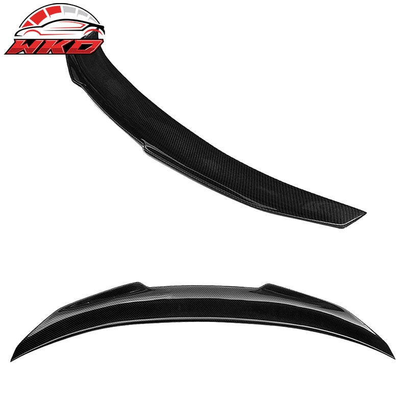 Fits 15-20 BMW 4-Series F82 M4 PSM Style Trunk Spoiler Lip Wing - CF