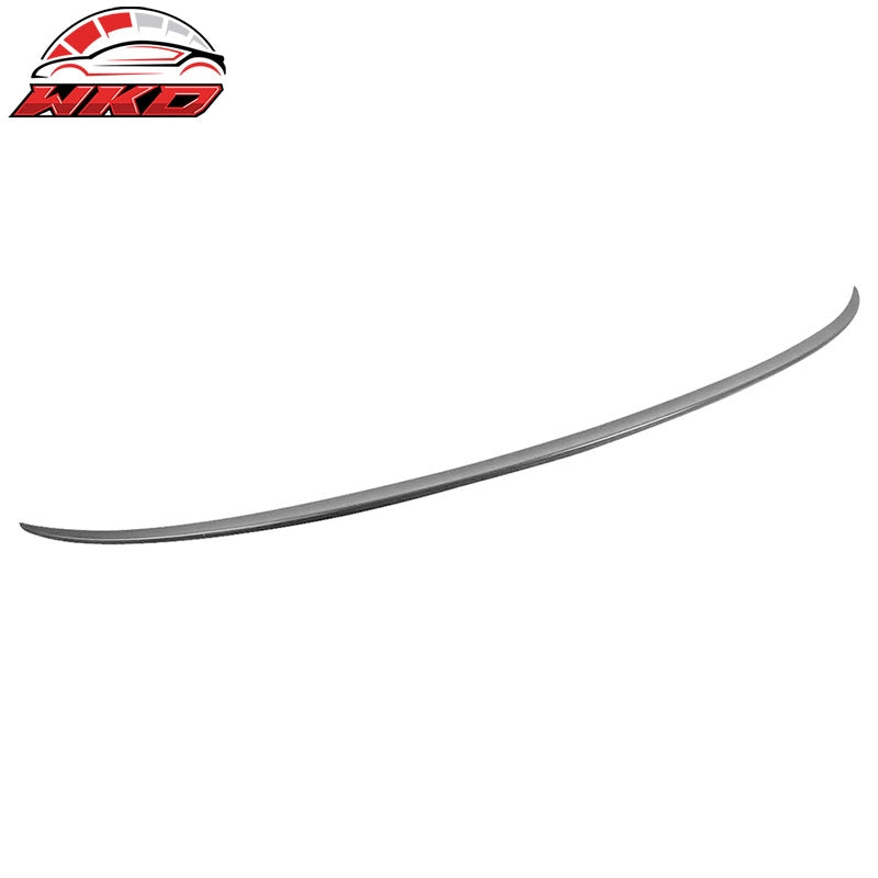 Fits 11-16 BMW F10 5-Series M5 Style Sedan Trunk Spoiler Wing Unpainted Black