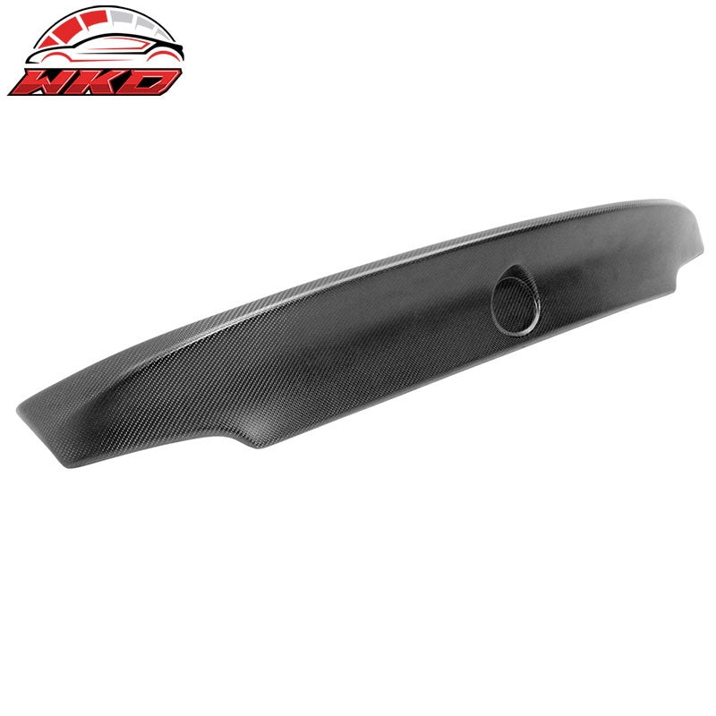 Fits 07-13 BMW E92 3-Series M3 Trunk Spoiler CSL Matte Carbon Fiber Rear Wing