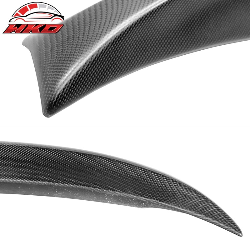 Fits 07-13 BMW E92 3-Series M3 Trunk Spoiler CSL Matte Carbon Fiber Rear Wing