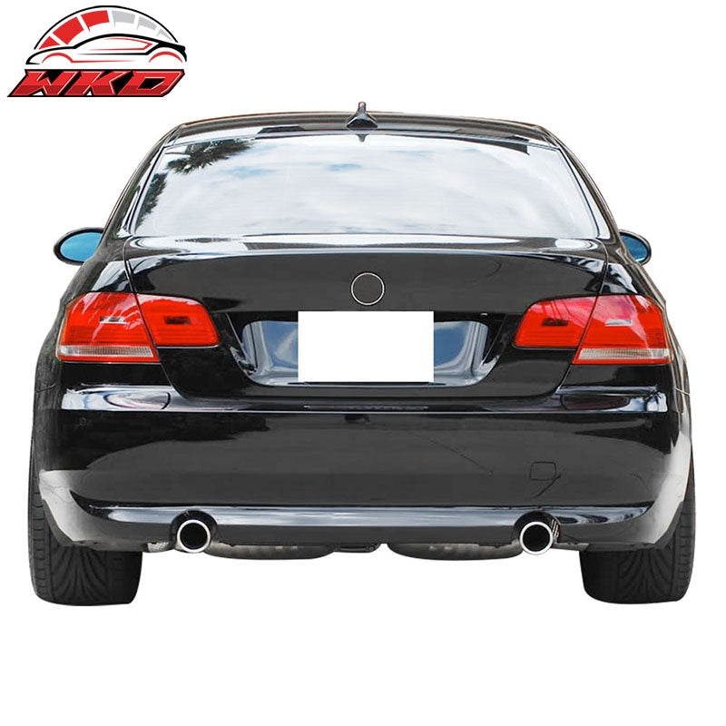 Fits 07-13 BMW E92 3-Series M3 Trunk Spoiler CSL Matte Carbon Fiber Rear Wing
