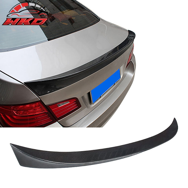Wholesale 11-17 BMW F10 5-Series Trunk Spoiler AC Style Rear Wing Matte Carbon Fiber
