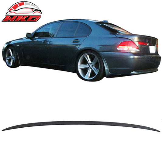 Wholesale 02-08 BMW E65 Pre-Facelift 7-Series M Sport Trunk Spoiler Matte Carbon Fiber