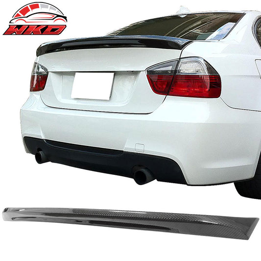 Wholesale 06-11 BMW 3 Series E90 4DR Sedan M3 Style Trunk Spoiler Matte Carbon Fiber