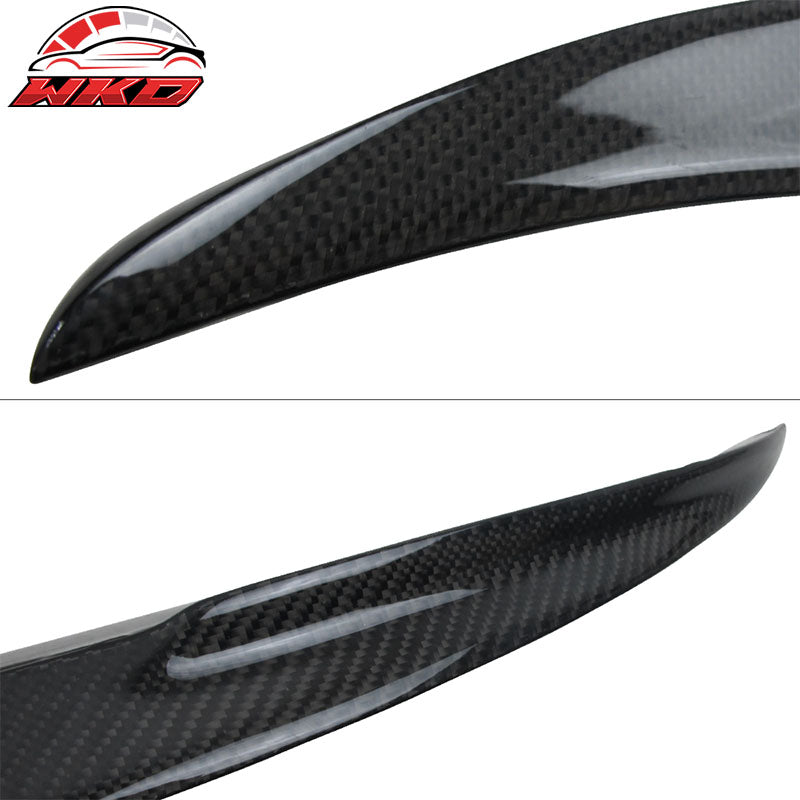Fits 08-13 BMW 3-Series E93 Convertible IKON Trunk Spoiler Matte Carbon Fiber