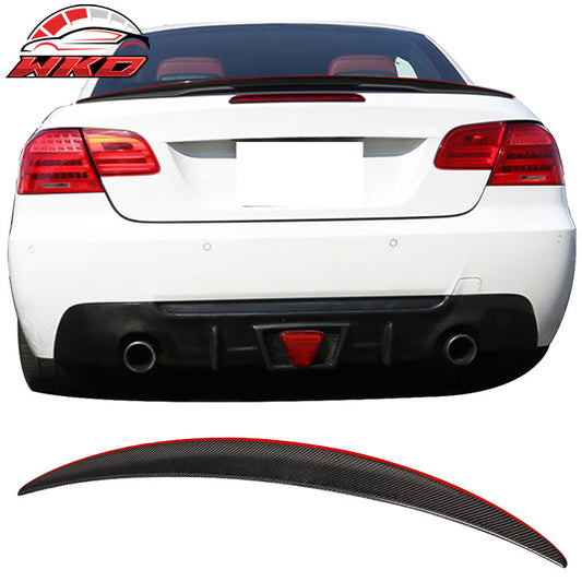 Wholesale 07-13 BMW E93 Performance Style Trunk Spoiler Matte Carbon Fiber W/Red Line