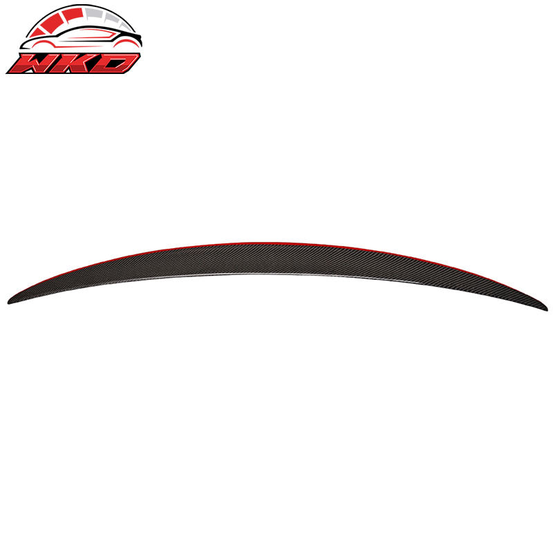 Fits 07-13 BMW E93 Performance Style Trunk Spoiler Carbon Fiber CF W/Red Line
