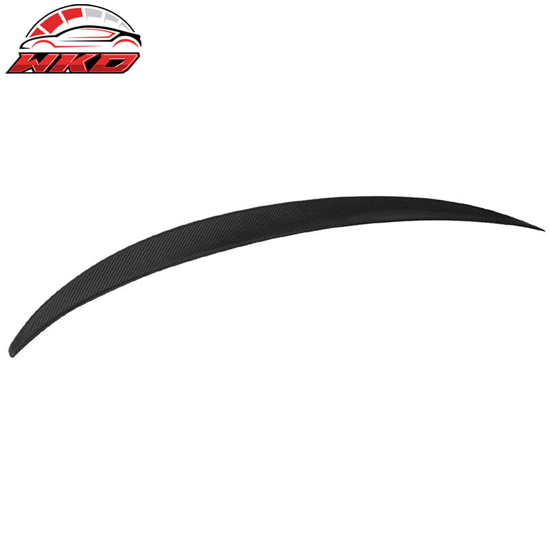 Fits 11-16 BMW 5-Series F10 Performance Style Trunk Spoiler Matte Carbon Fiber