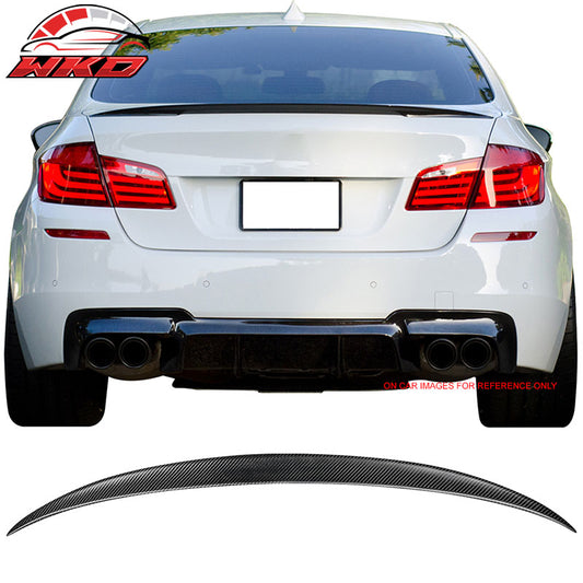 Wholesale 11-16 BMW 5-Series F10 Performance Style Trunk Spoiler Matte Carbon Fiber