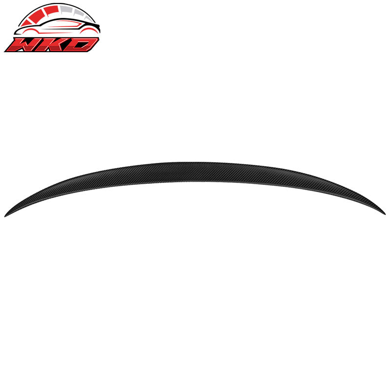 Fits 11-16 BMW 5-Series F10 Performance Style Trunk Spoiler Matte Carbon Fiber