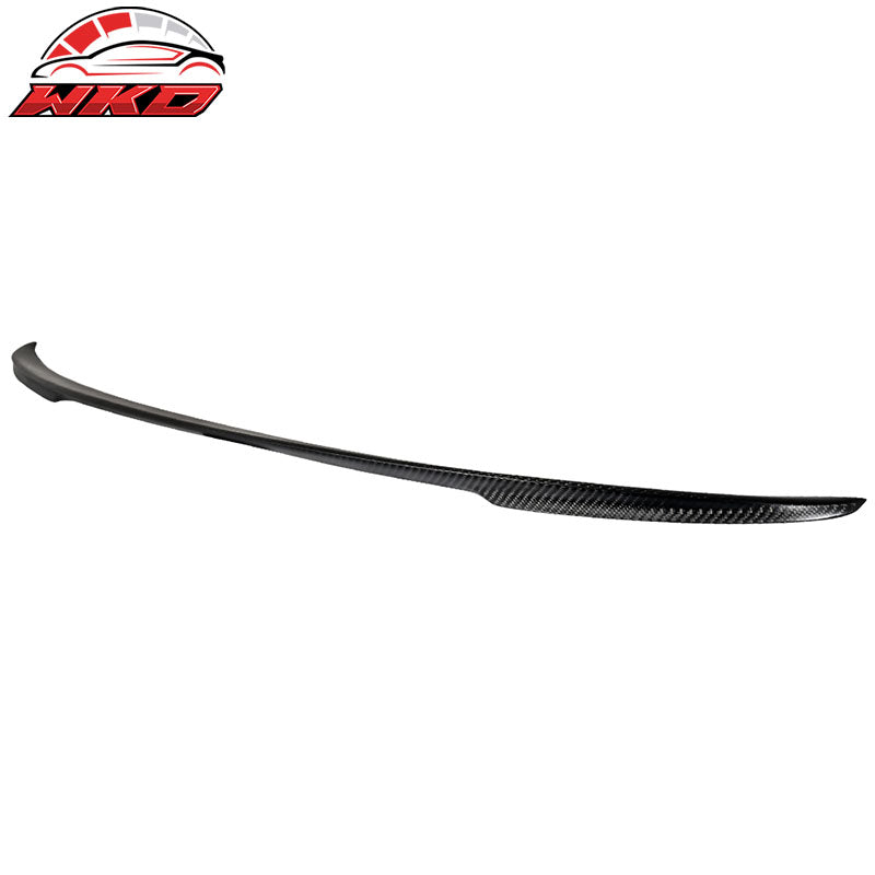 Fits 11-16 BMW 5-Series F10 Performance Style Trunk Spoiler Matte Carbon Fiber