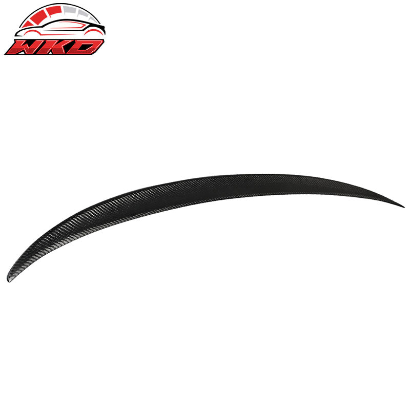 Fits 11-16 BMW 5-Series F10 Performance Style Trunk Spoiler Matte Carbon Fiber