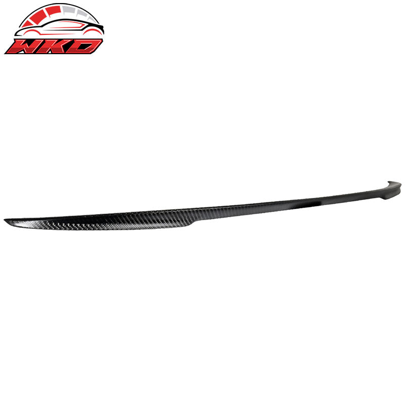 Fits 11-16 BMW 5-Series F10 Performance Style Trunk Spoiler Matte Carbon Fiber