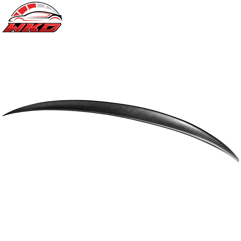 Fits 11-16 BMW 5-Series F10 Sedan Performance Trunk Spoiler Matte Carbon Fiber