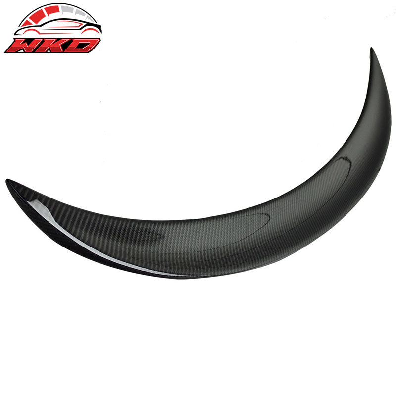 Fits 06-11 BMW E90 3-Series Performance Style Trunk Spoiler Matte Carbon Fiber