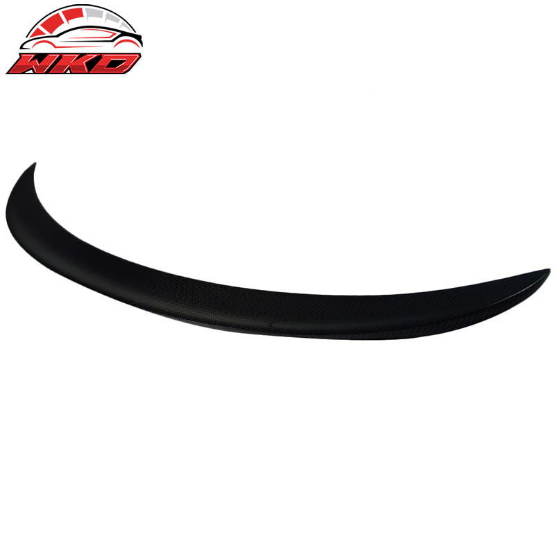 Fits 06-11 BMW E90 3-Series Performance Style Trunk Spoiler Matte Carbon Fiber