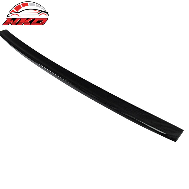 Fits 99-05 BMW E46 3 Series Sedan Ikon Style Trunk Spoiler - Matte Carbon Fiber