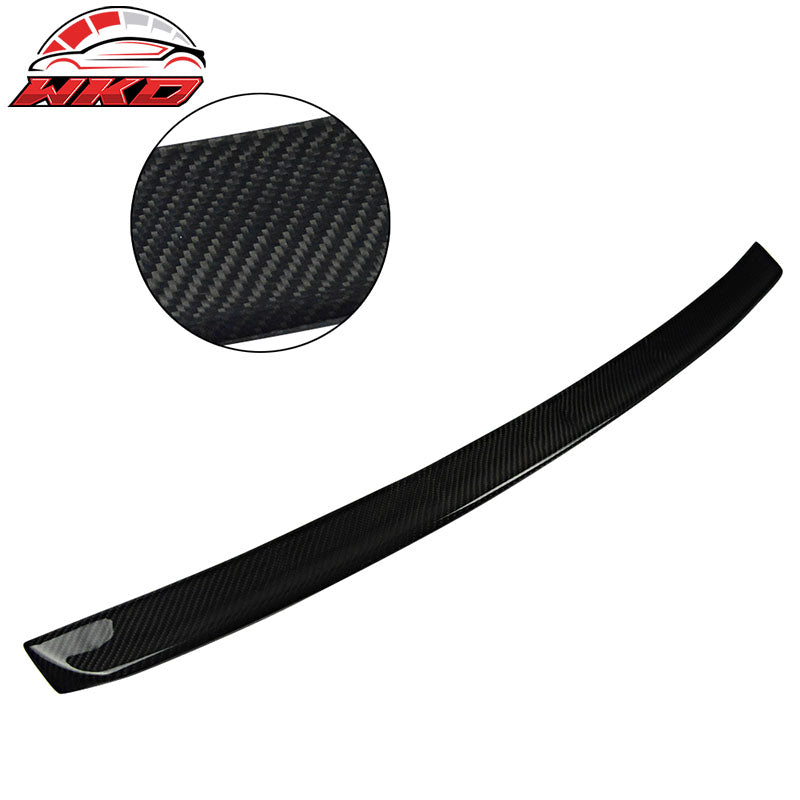 Fits 99-05 BMW E46 3 Series Sedan Ikon Style Trunk Spoiler - Matte Carbon Fiber