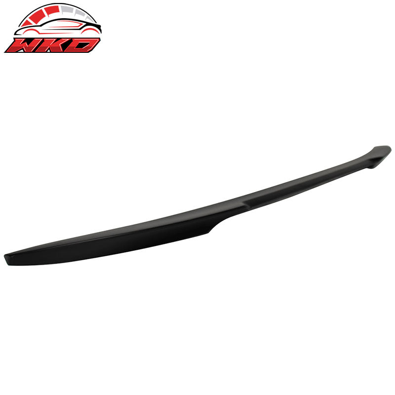 Fits 11-16 BMW F10 5-Series Sedan 4-Door M4 Style Trunk Spoiler Unpainted ABS