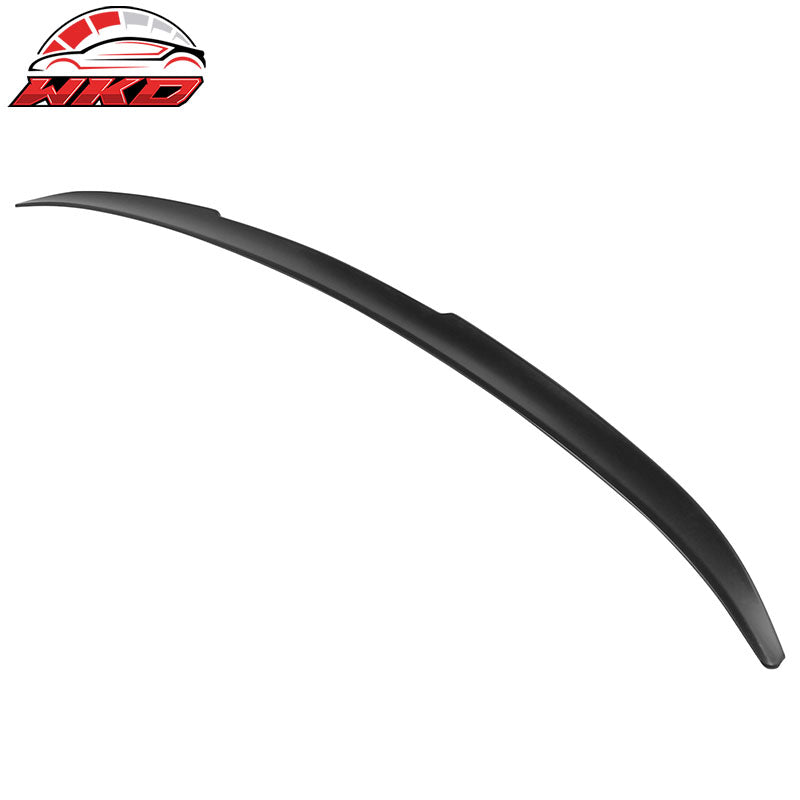 V Style Trunk Spoiler Fits 21-26 BMW G22 & G82 4 Series M4 Coupe ABS Unpainted