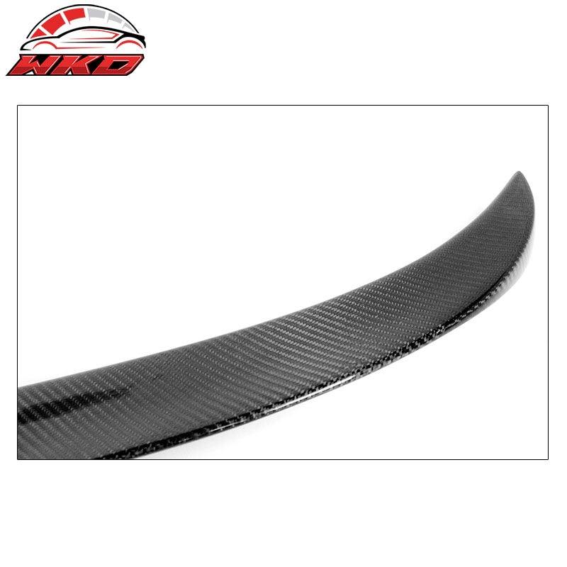 Fits 12-18 BMW F30 3 Series Sedan F80 M3 A Style Trunk Spoiler - Carbon Fiber