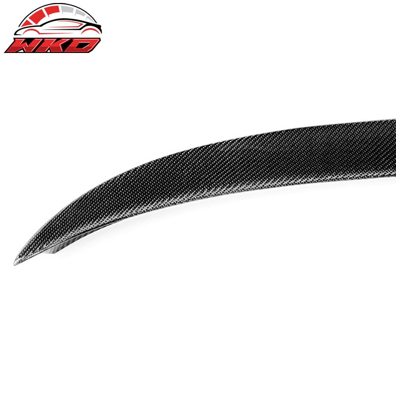 Fits 12-18 BMW F30 3 Series Sedan F80 M3 A Style Trunk Spoiler - Carbon Fiber