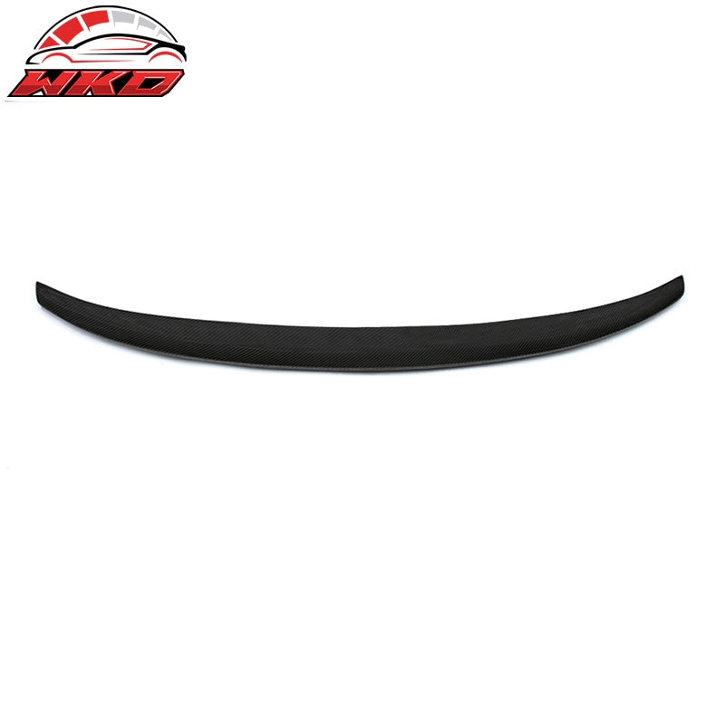Fit 14-20 BMW 4-Series F32 Coupe 2-Door P Style Trunk Spoiler Matte Carbon Fiber