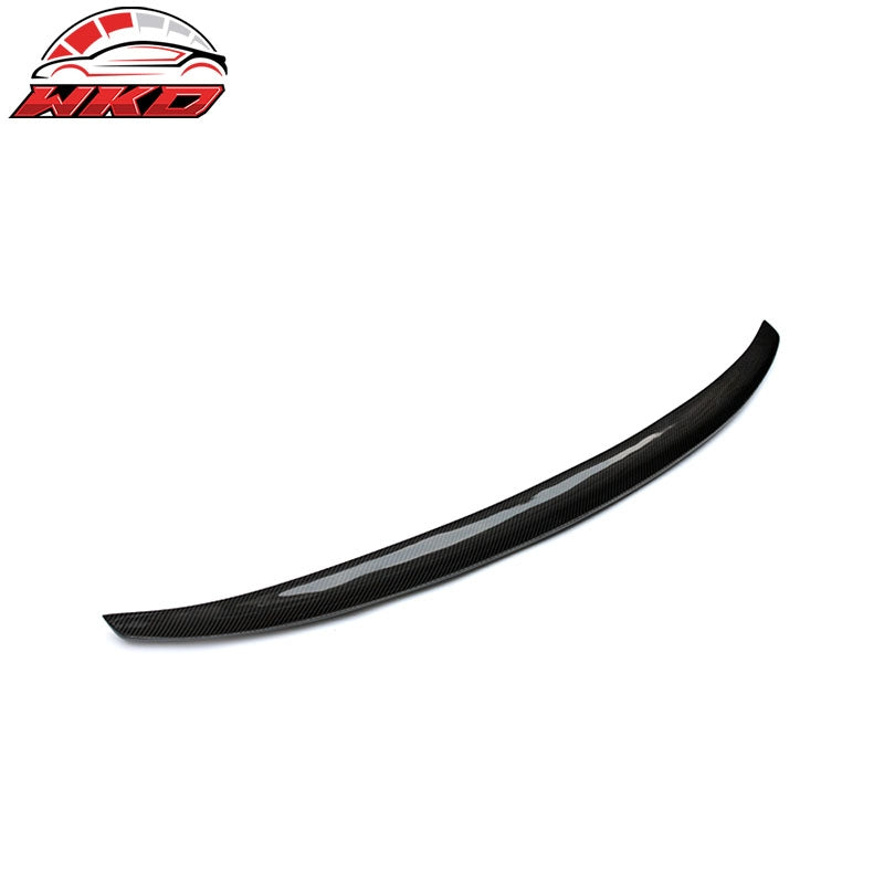 Fit 14-20 BMW 4-Series F32 Coupe 2-Door P Style Trunk Spoiler Matte Carbon Fiber
