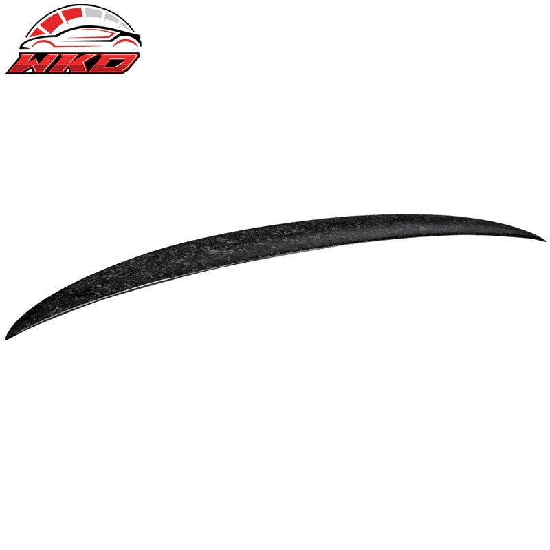 Fits 17-23 BMW G30 5 Series F90 M5 Trunk Spoiler - Matte Forged Carbon Fiber
