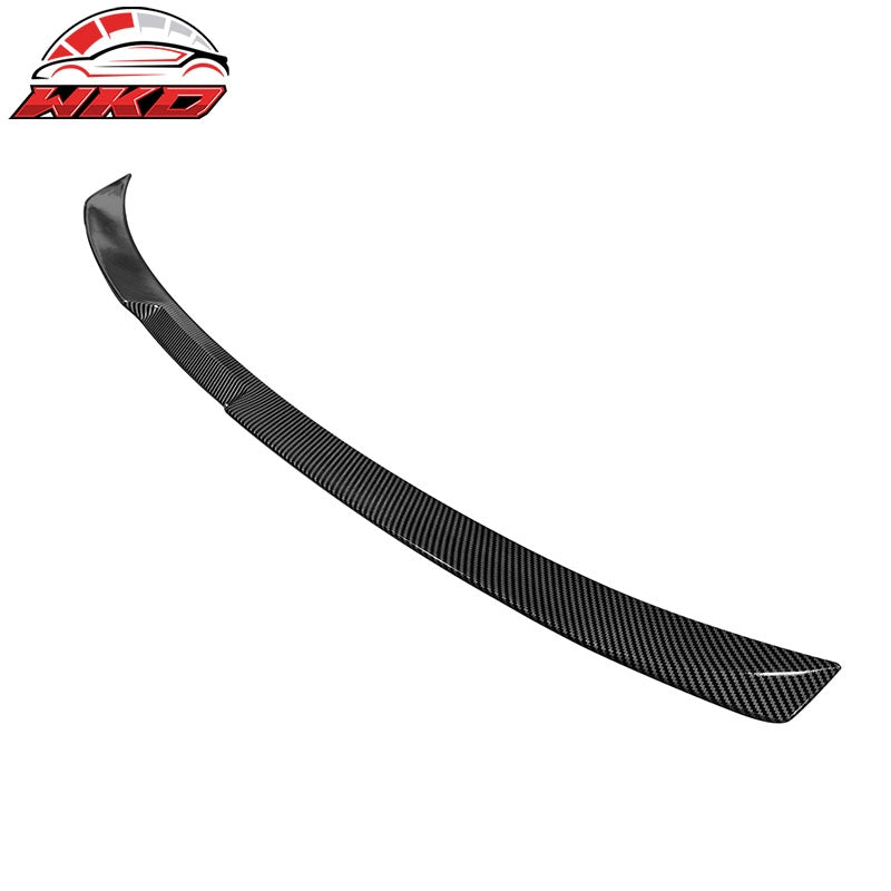 Fits 24-26 BMW G60 5 Series& I5& G90 M5 V Trunk Spoiler Carbon Fiber Print ABS