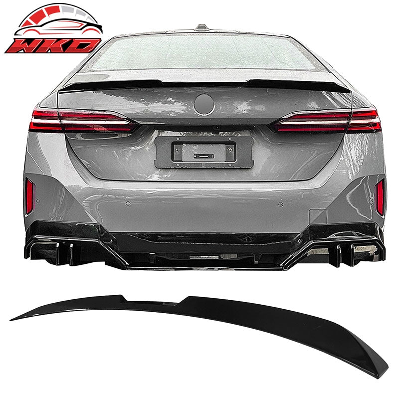 Wholesale 24-26 BMW G60 5 Series& I5& 25 G90 M5 V Style Trunk Spoiler Gloss Black ABS