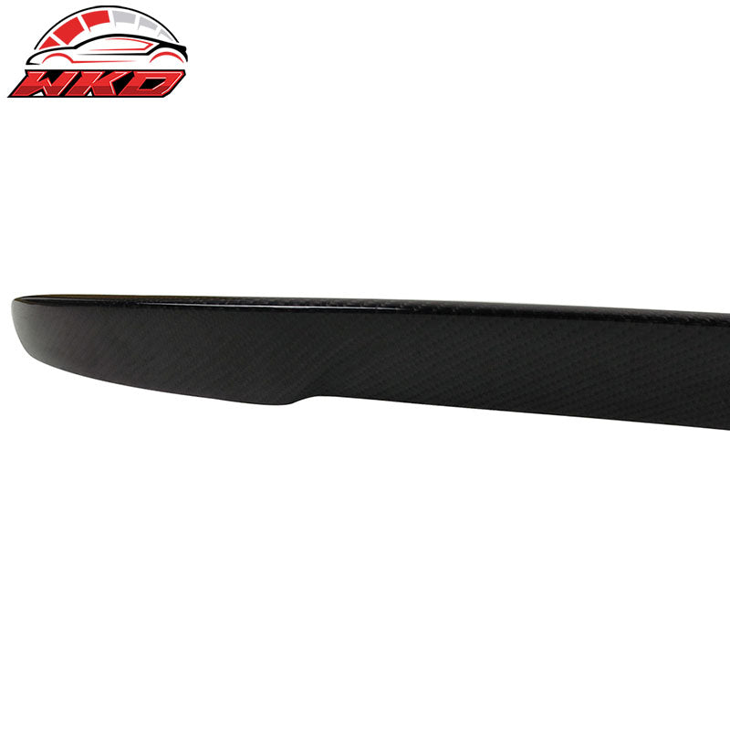 Fits 04-08 BMW E63 6-Series Coupe Matte Carbon Fiber V Style Trunk Spoiler Wing