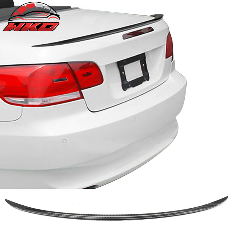 Fits 07-13 BMW E93 Convertible M3 Sport Trunk Spoiler Wing Matte Carbon Fiber