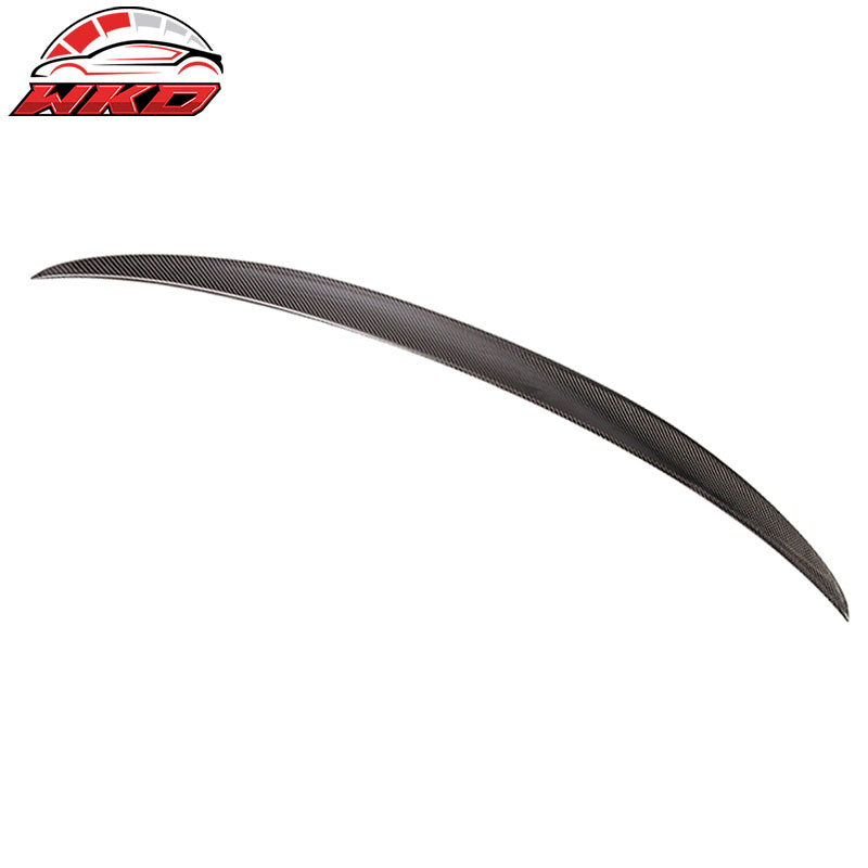 Fits 12-18 BMW F30 3-Series Performance Style Trunk Spoiler Matte Carbon Fiber