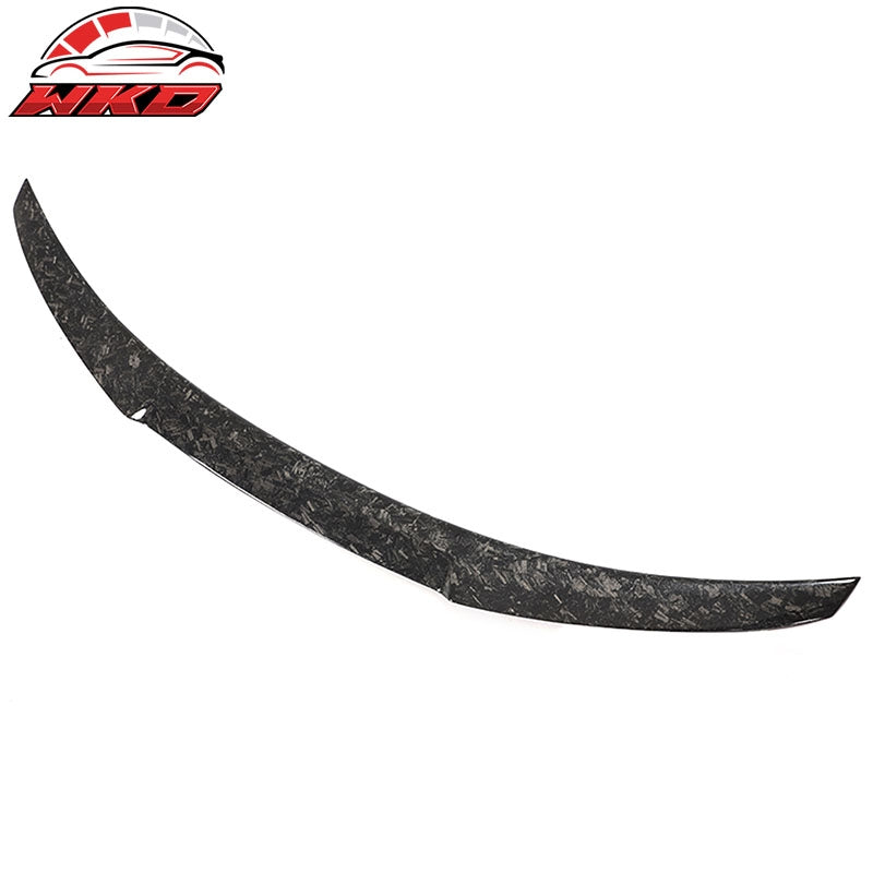 Fits 12-18 BMW F30 F80 M4 Style Trunk Spoiler Wing - Forged Carbon Fiber