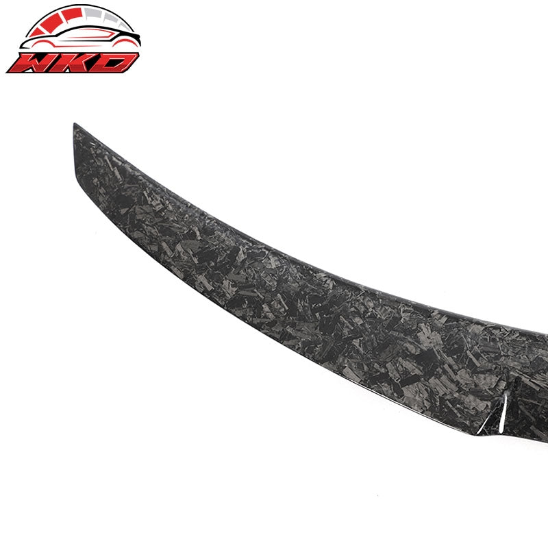 Fits 12-18 BMW F30 F80 M4 Style Trunk Spoiler Wing - Forged Carbon Fiber