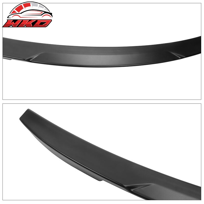 Fits 19-26 BMW 3-Series G20 G80 M3 ABS Trunk Spoiler M4 Style Wing Matte Black
