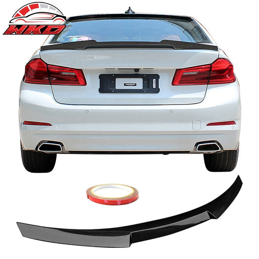 Wholesale For 17-23 BMW 5-Series G30 F90 M5 M4 Style Trunk Spoiler Wing Matte Carbon Fiber