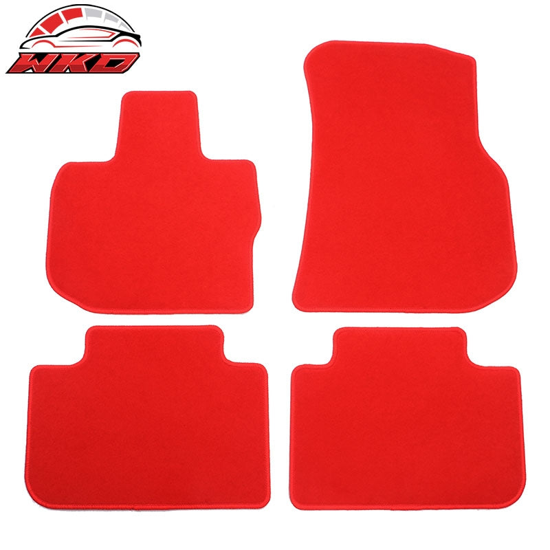 Wholesale 18-24 G01 X3 19-25 G02 X4 Red Nylon Floor Mat Front Rear Carpet Liner FOR: (BMW)