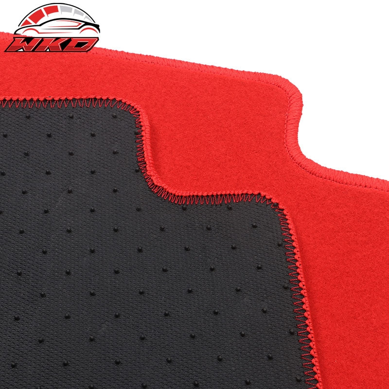18-24 G01 X3 19-25 G02 X4 Red Nylon Floor Mat Front Rear Carpet Liner FOR: (BMW)