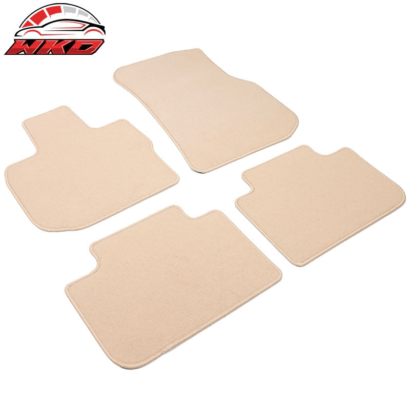 18-24 G01 X3 19-25 G02 X4 Beige Nylon Floor Mats Front Rear Carpets FOR: (BMW)