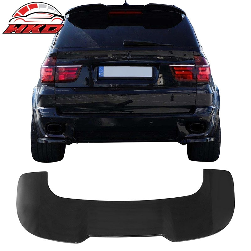 Wholesale 07-13 BMW X5 E70 Facelift Gloss Black Rear Top Window Roof Spoiler Wing ABS