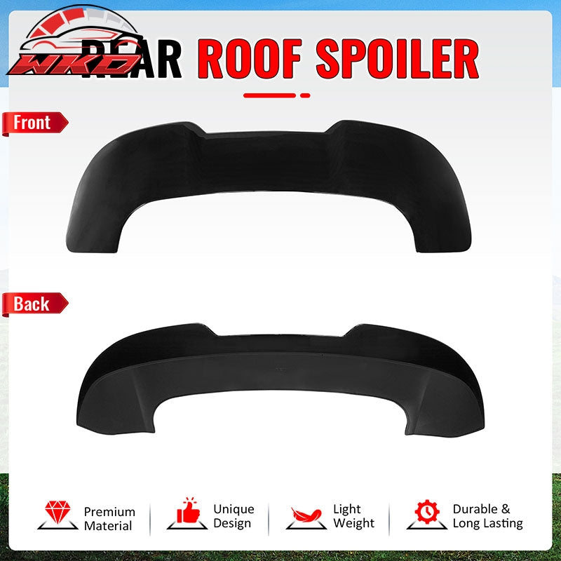 Fits 07-13 BMW X5 E70 Facelift Gloss Black Rear Top Window Roof Spoiler Wing ABS