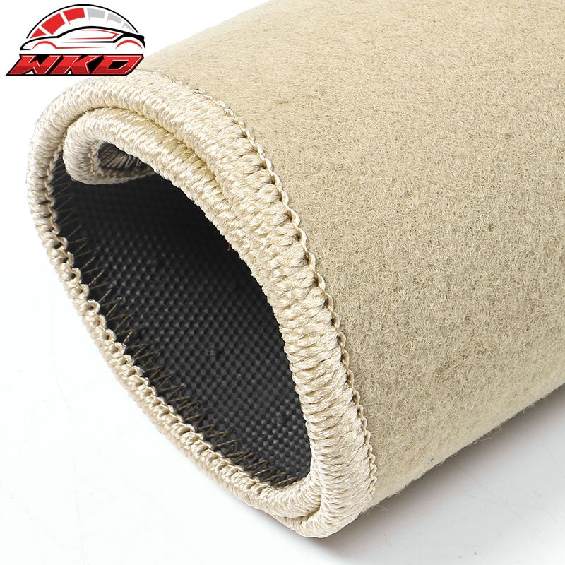 07-12 E70 X5 Floor Mats Liner Nylon Beige Front Rear Carpets Guard For: (BMW)