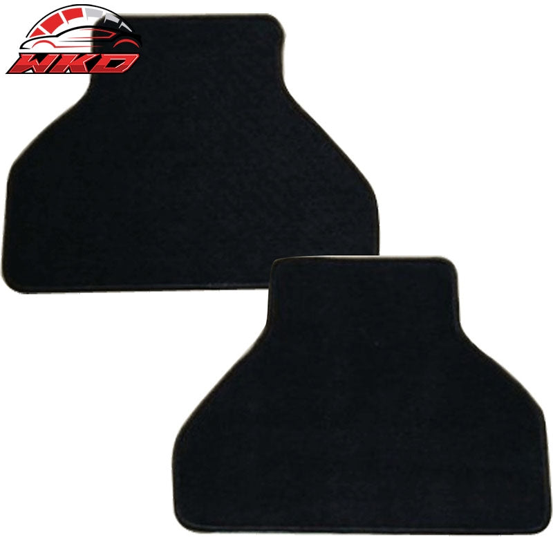 07-12 E70 X5 Floor Mats Nylon Black Front Back Carpets Cover For: (BMW)