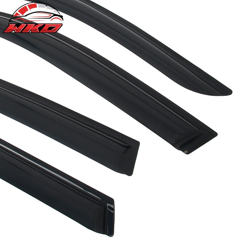 Fits 19-26 BMW G05 X5 Tape on Window Visors Vent Rain Sun Wind Guards Deflectors